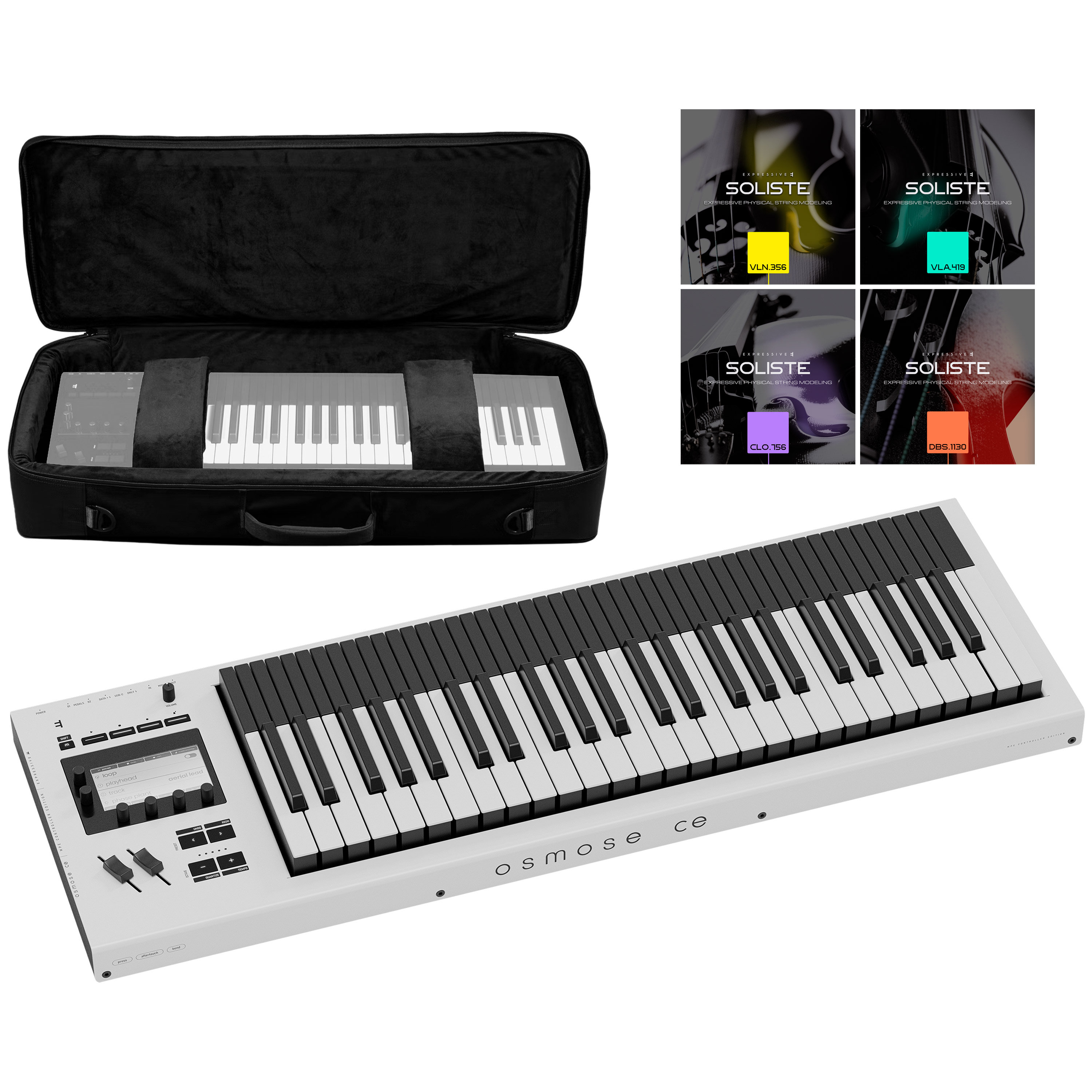 Expressive E Osmose 49 CE + Soft Case + Soliste