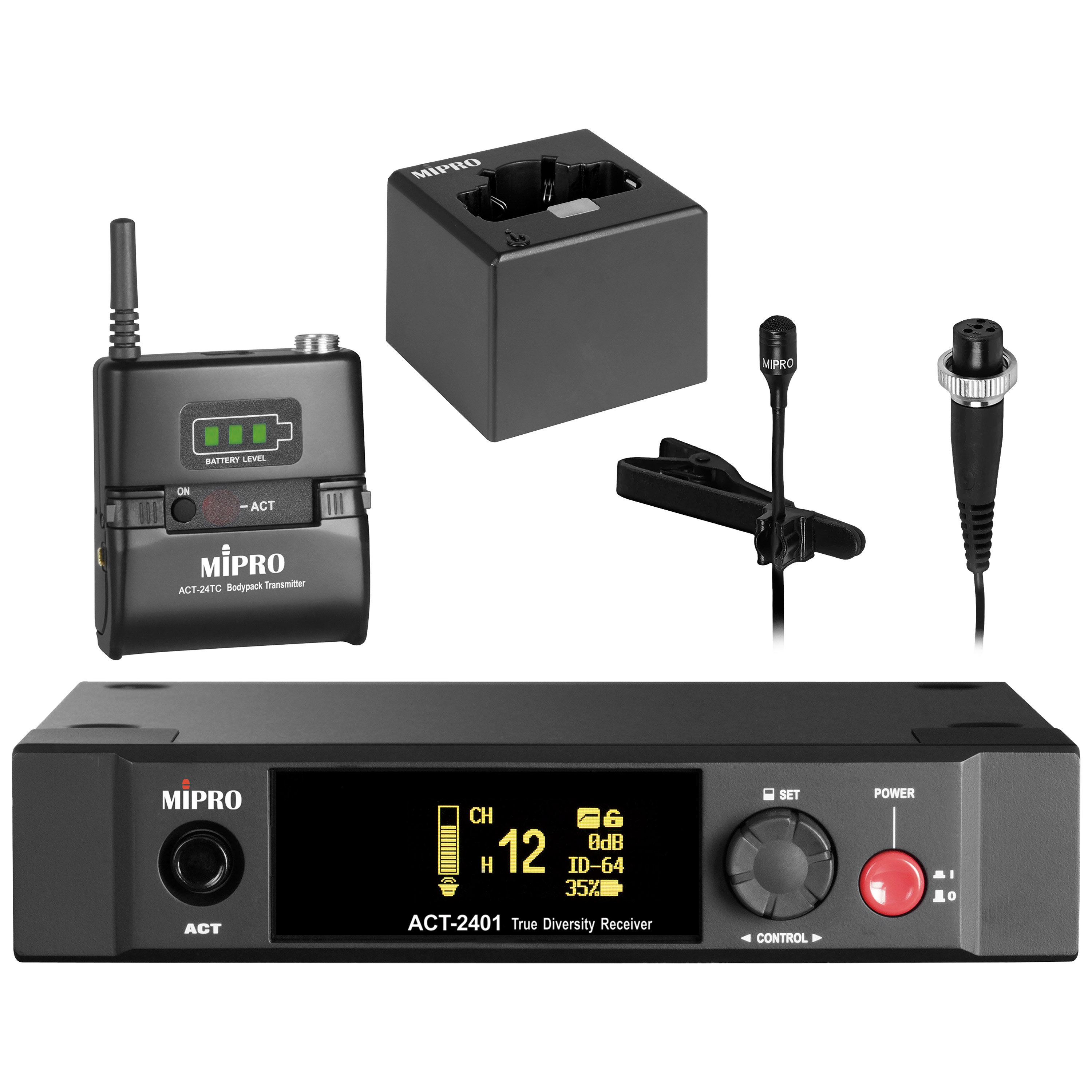 Mipro Pack ACT 2401 + ACT-24TC + MP-8 + MU 55L