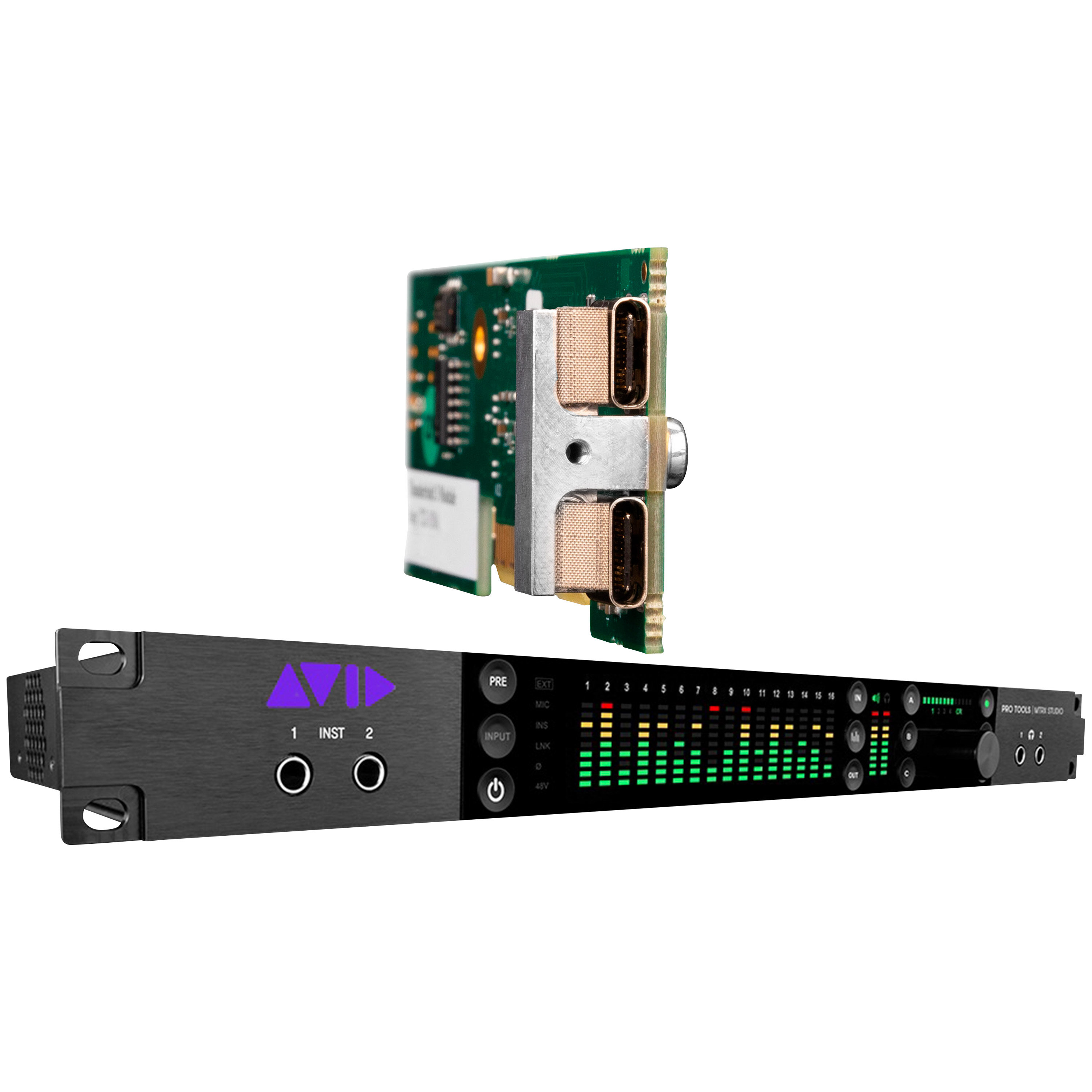 AVID HD Pack Pro Tools MTRX Studio + Module Thunderbolt 3