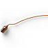 6388-DP-A-C34-LH Brown Mini jack DPA