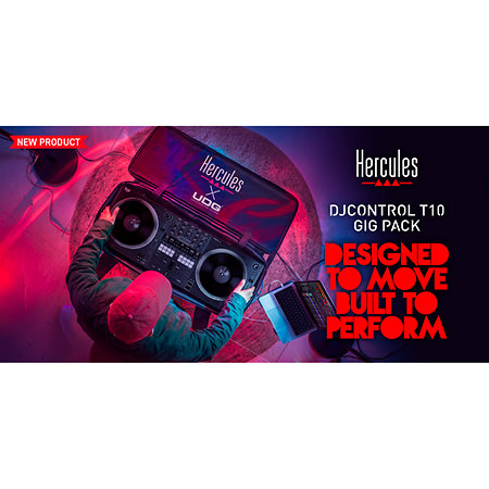 DJControl T10 Gig Pack Hercules DJ