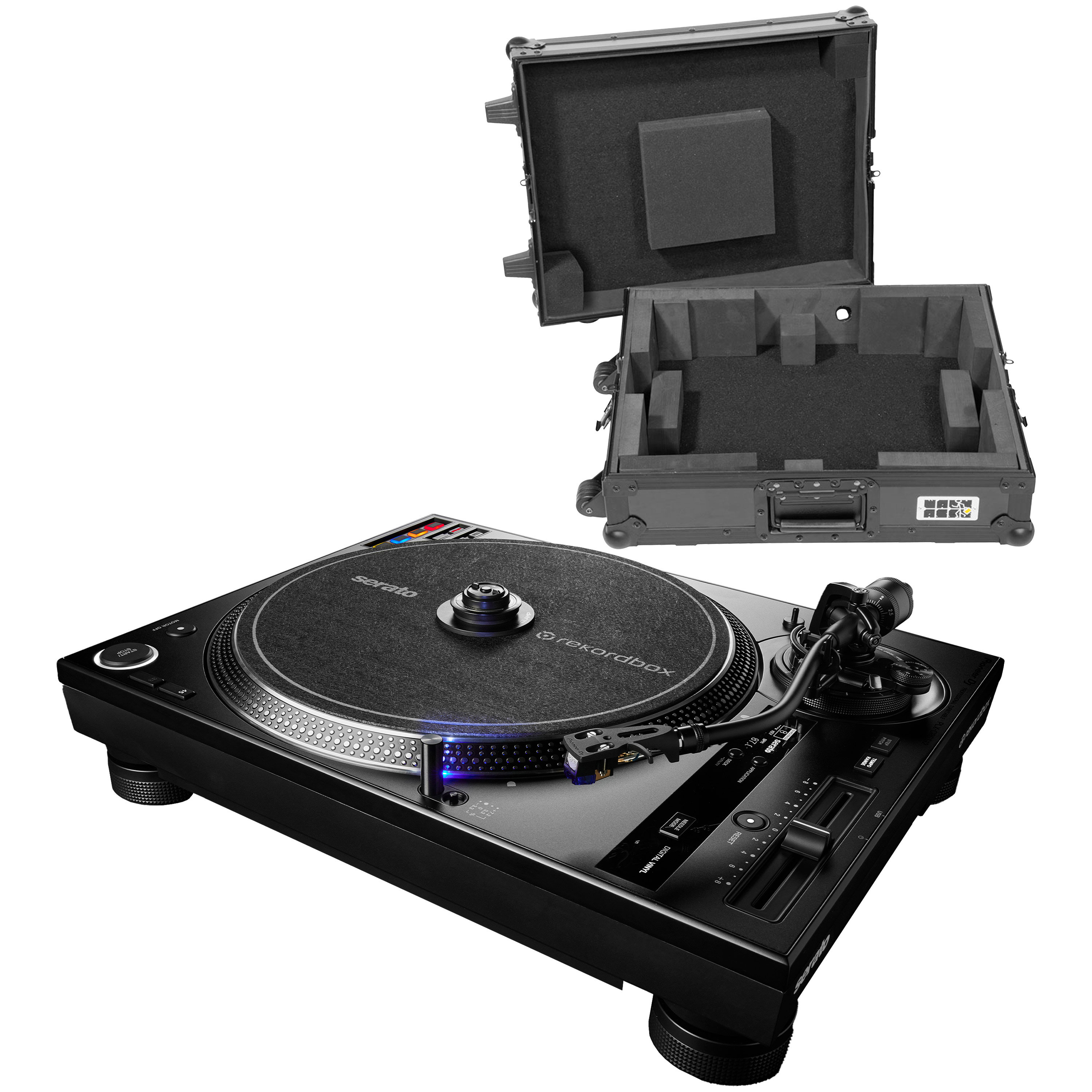 Pioneer DJ Pack PLX-CRSS12 + Flight Case noir