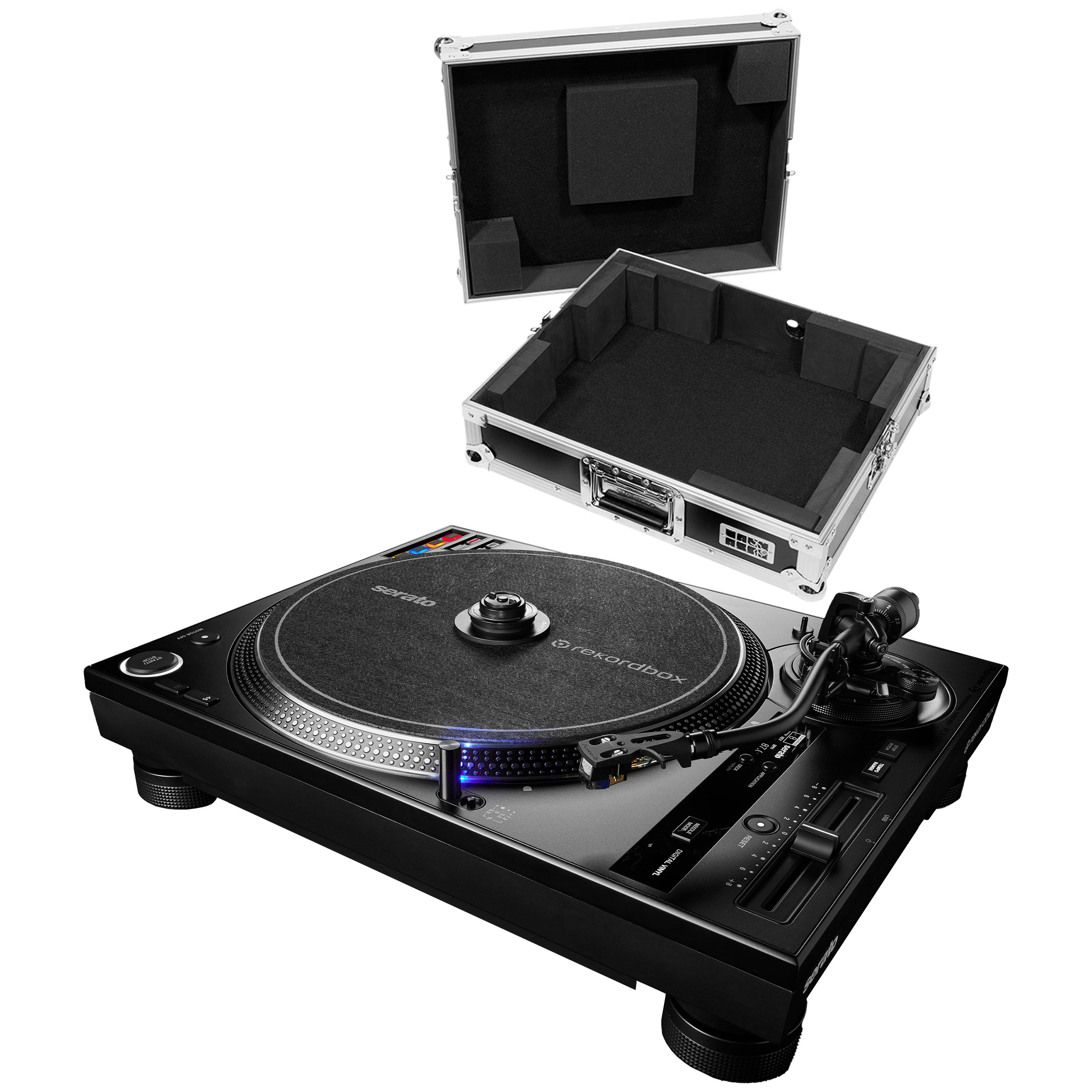 Pioneer DJ Pack PLX-CRSS12 + Flight Case argent