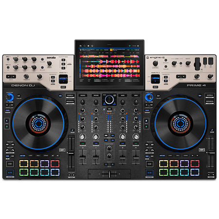 Pack Prime 4 G2 + DJ-Controller Case Prime Black Denon DJ