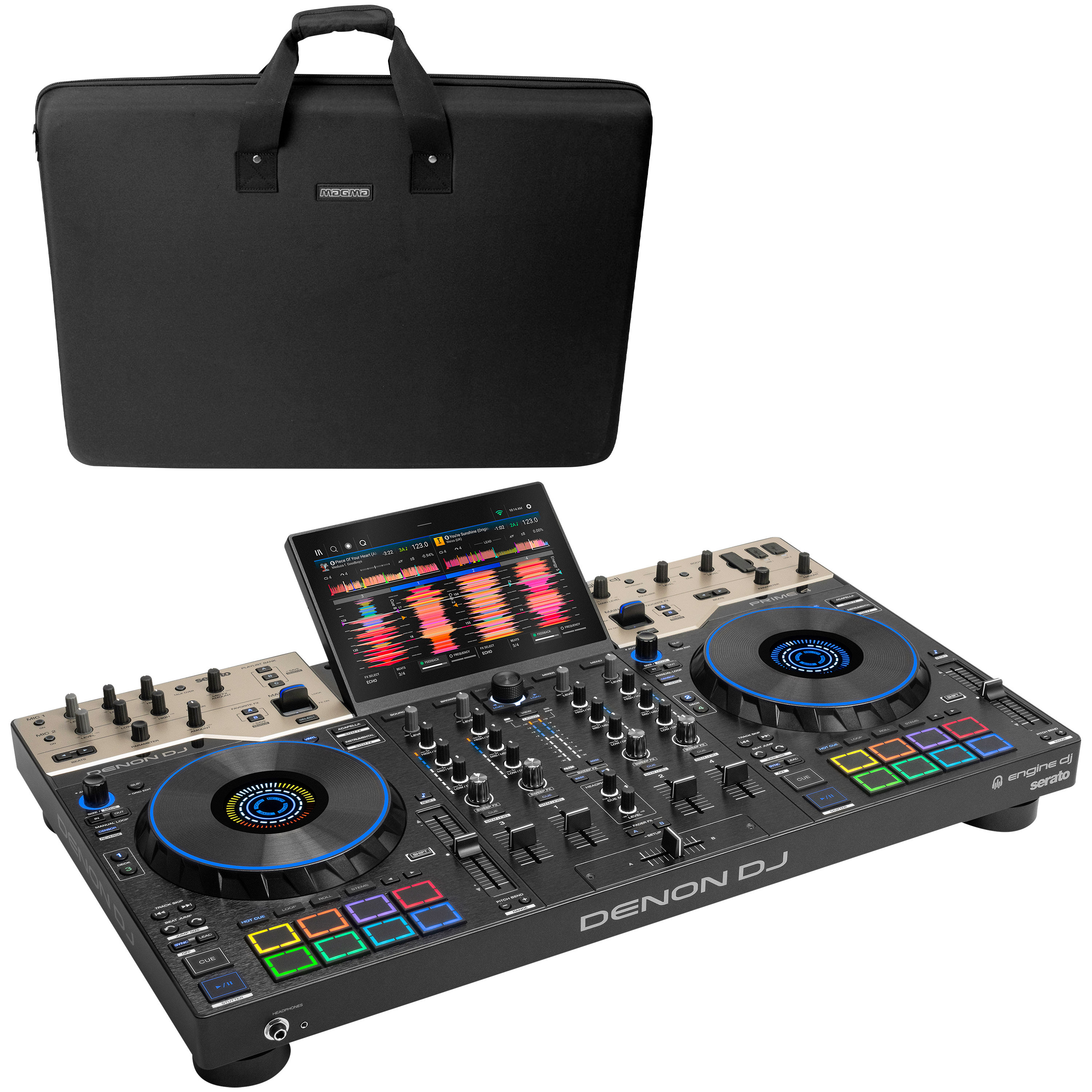 Denon DJ Pack Prime 4 G2 + étui antichoc