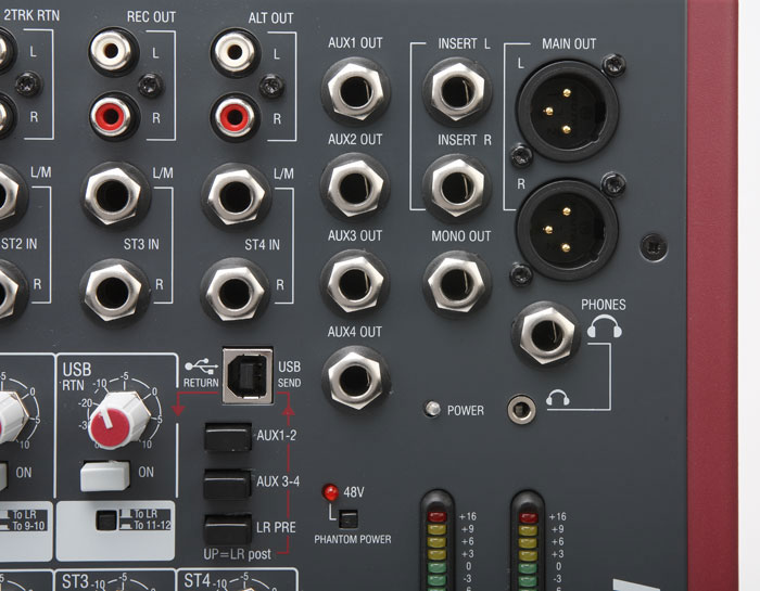 ZED14 Console de Mixage Analogique Allen & Heath Univers Sons