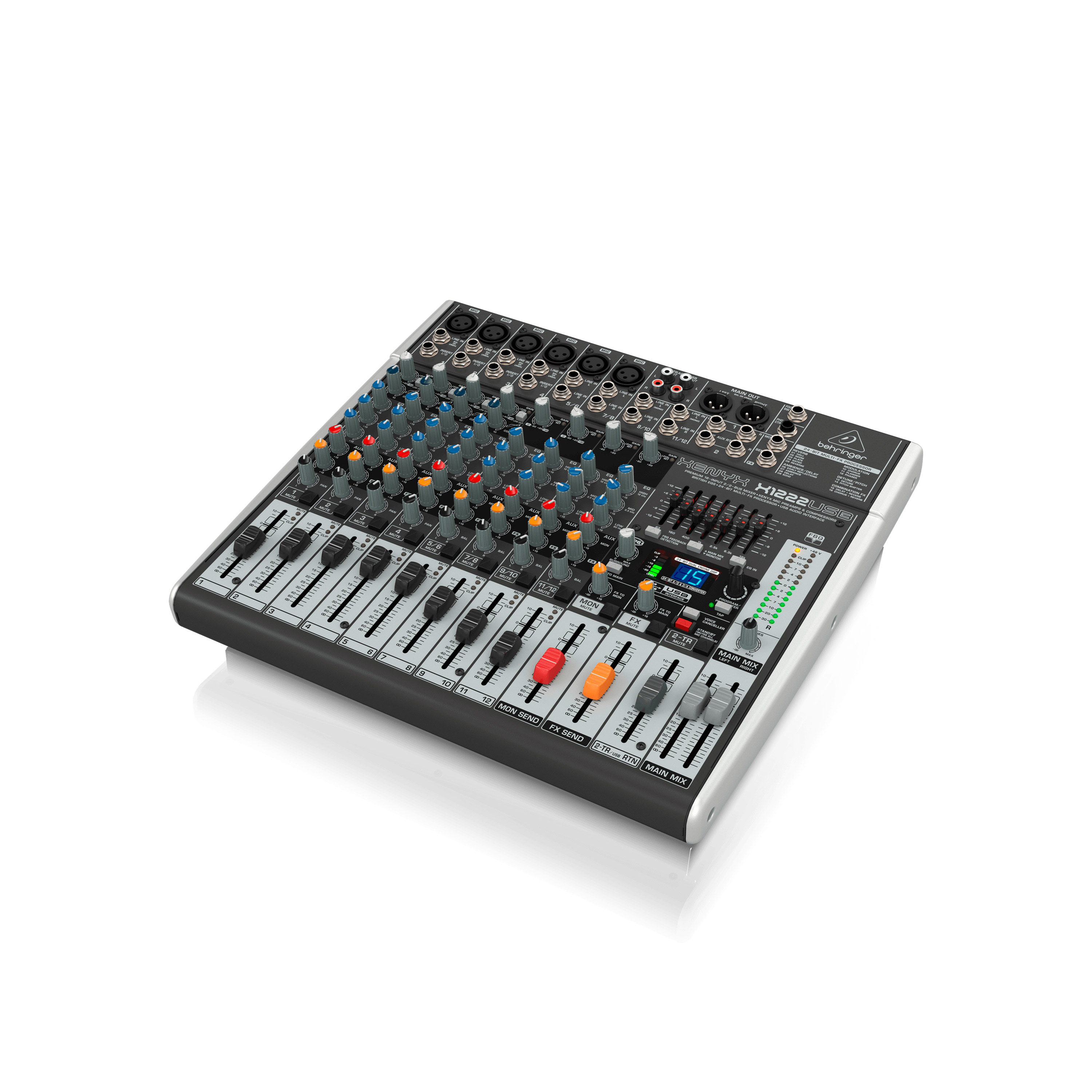 Behringer xenyx x1222usb подключение к компьютеру