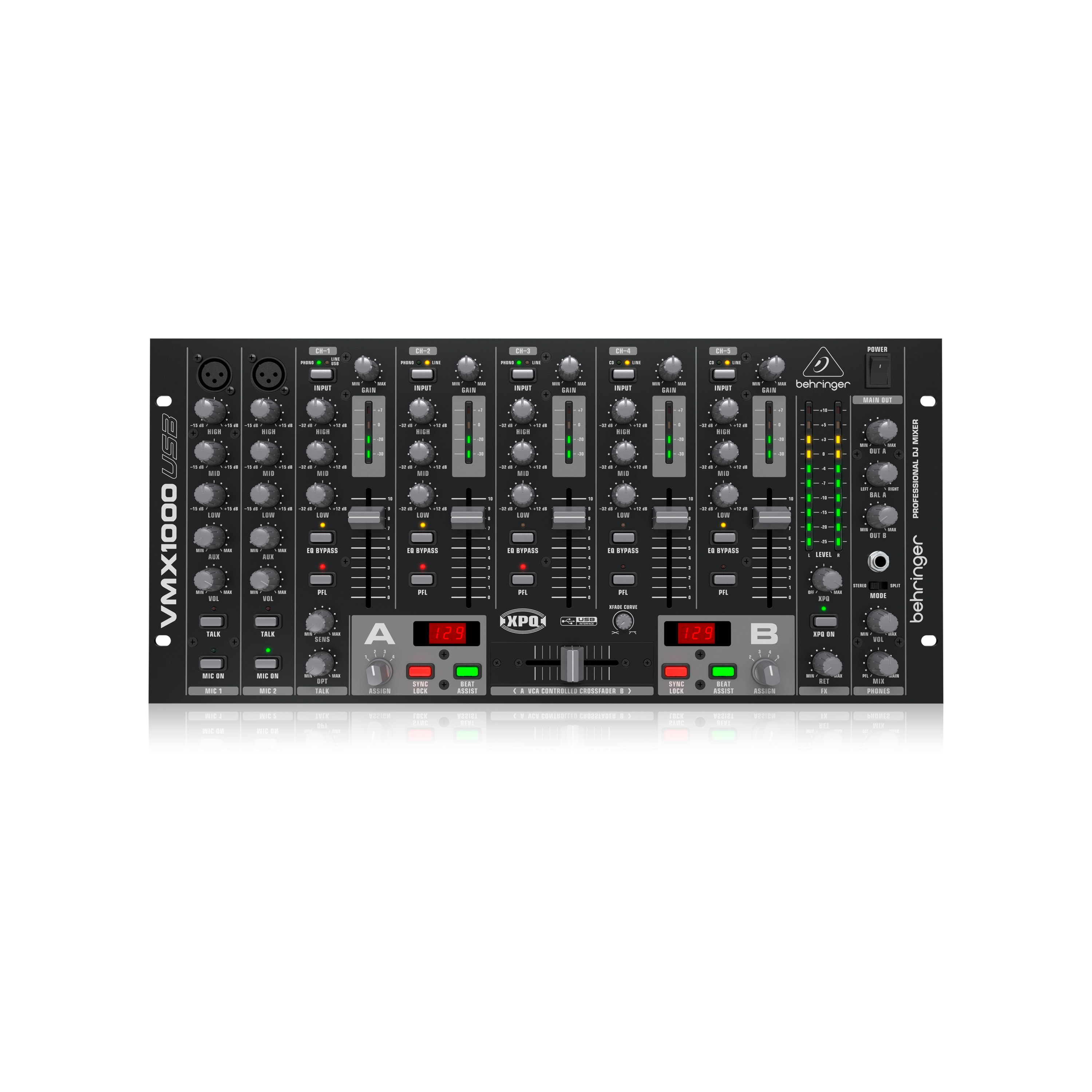 Behringer VMX1000 USB Table de Mixage 19 Univers Sons