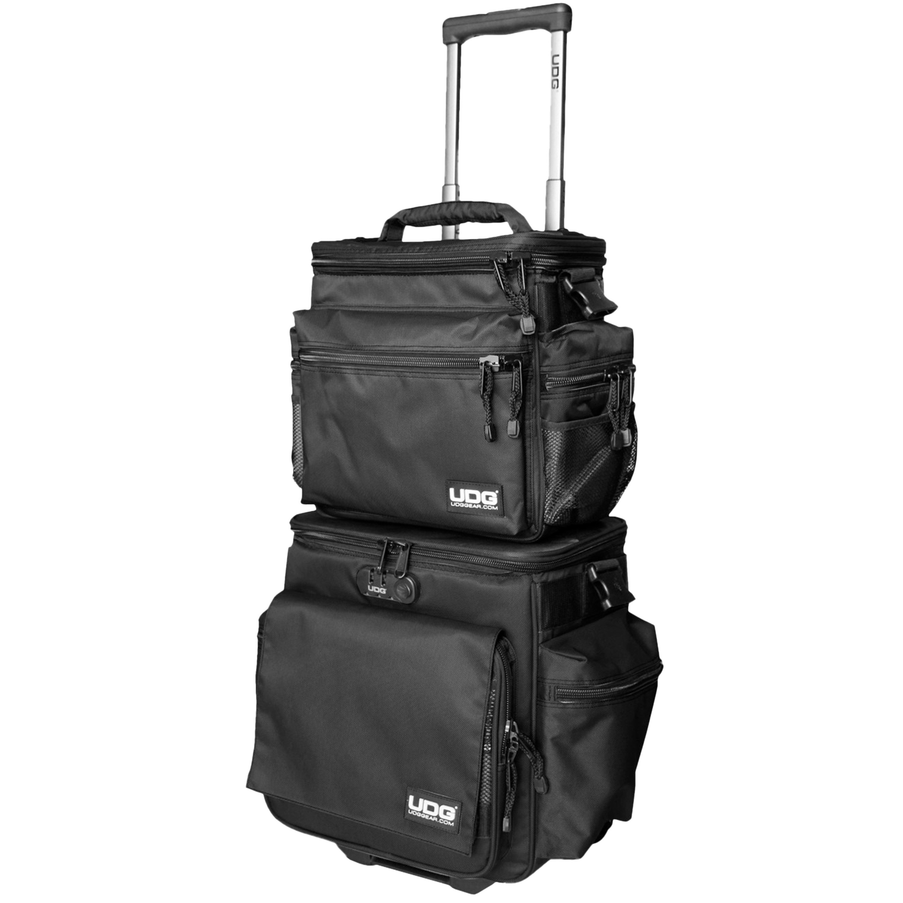 UDG U9679 BL OR Ultimate SlingBag Trolley Set DeLuxe Black Orange inside MK2