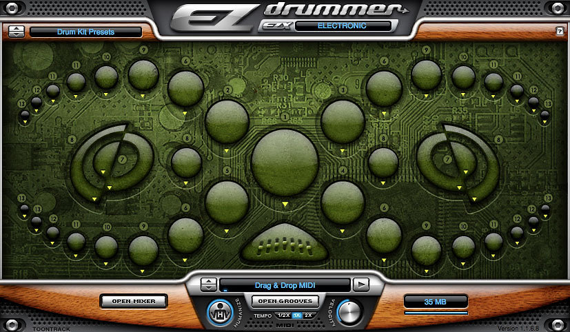 ELECTRONIC EZX Toontrack
