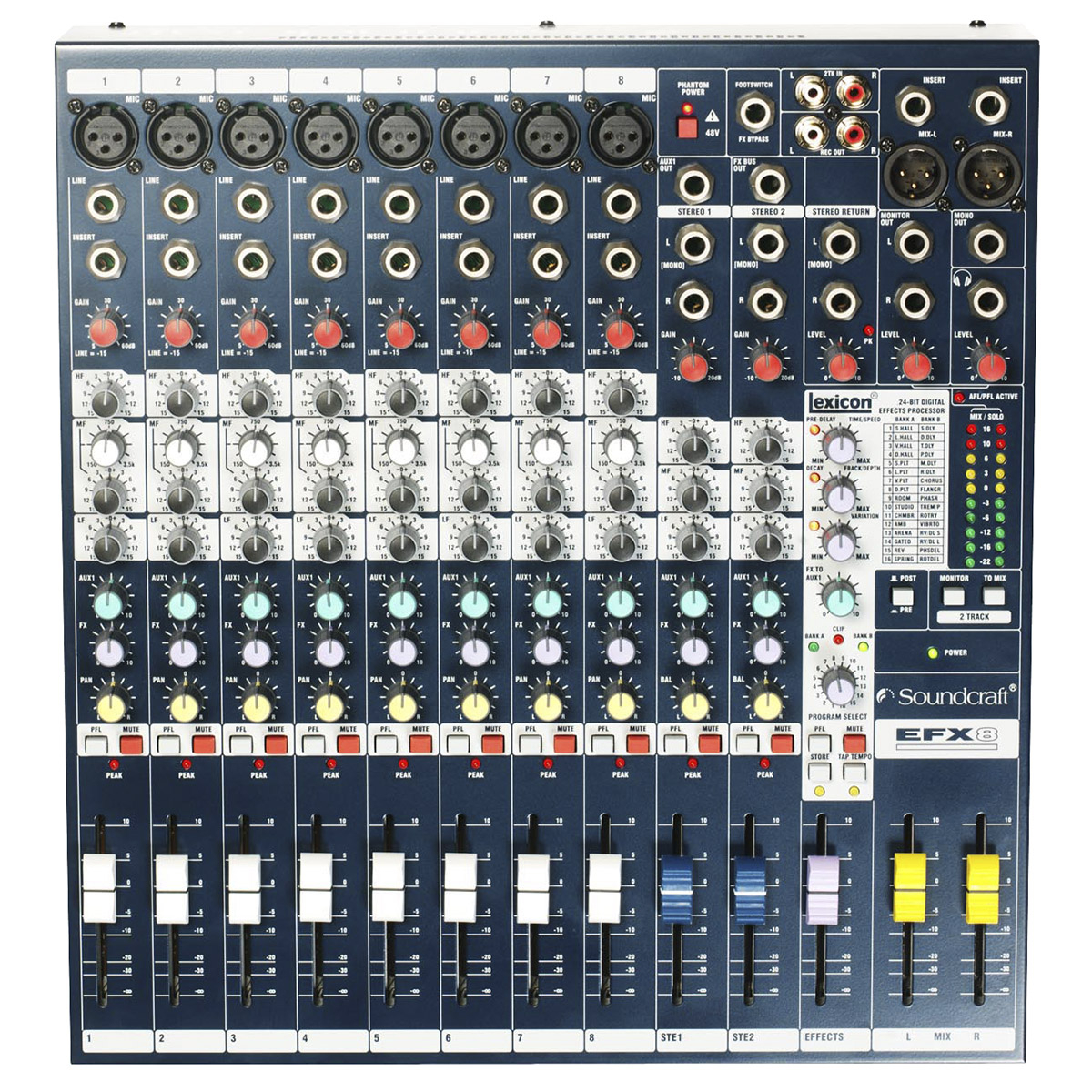 Soundcraft efx8 схема