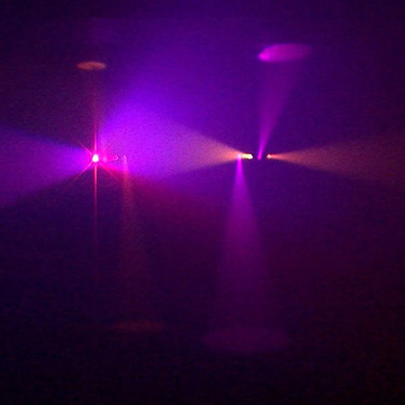 2 unités 70W Lyre LED RGBW DMX DJ Lumière Soirée Jeu de Lumière