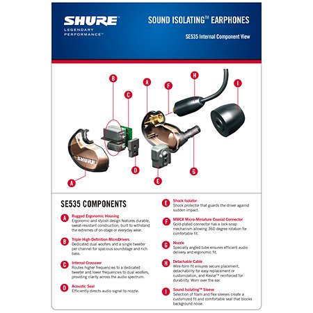SE535 CL Shure