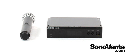 Shure BLX24R/SM58 Système sans fil rackable avec micro voix SM58