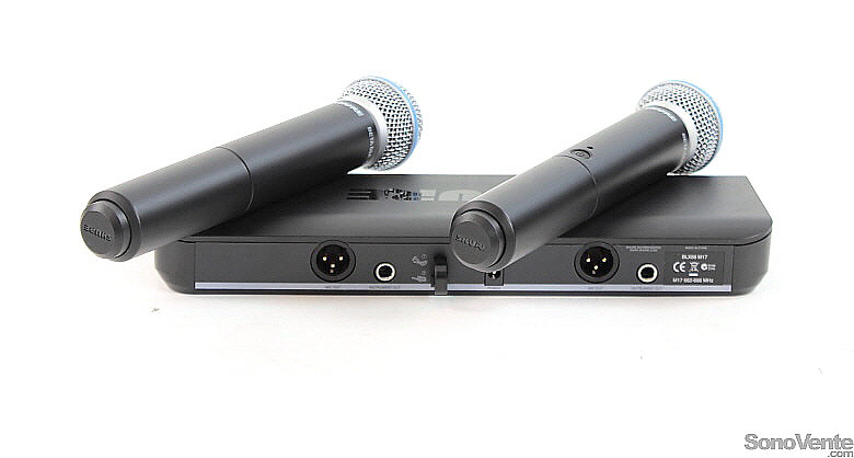 Shure BLX288E-SM58-M17 Système double micro sans fil - Achat