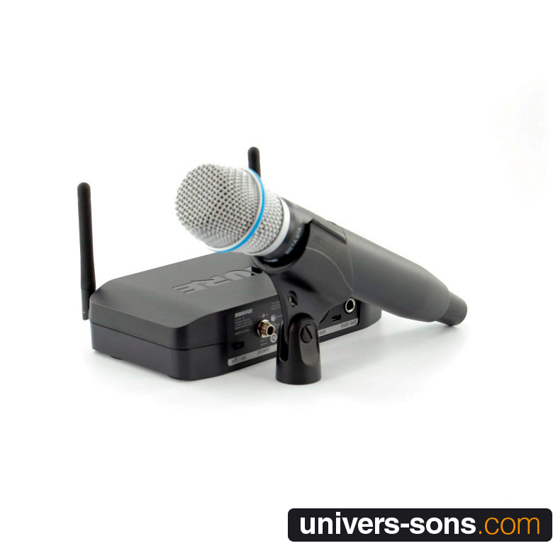 shure beta 87a sans fil