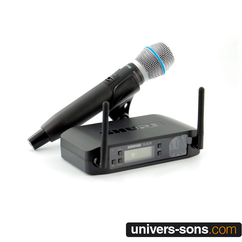 shure beta 87a sans fil