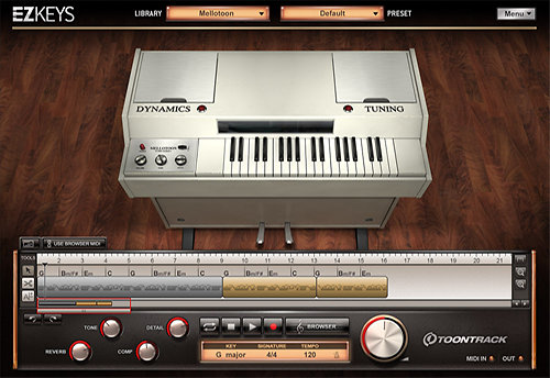 Mellotoon EKX Toontrack