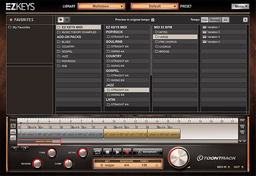 Mellotoon EKX Toontrack