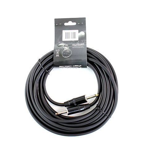 Câble Jack Mâle 6.35mm - Jack Mâle 6.35mm 6 mètres Easy : Câble HP Plugger  - Univers Sons