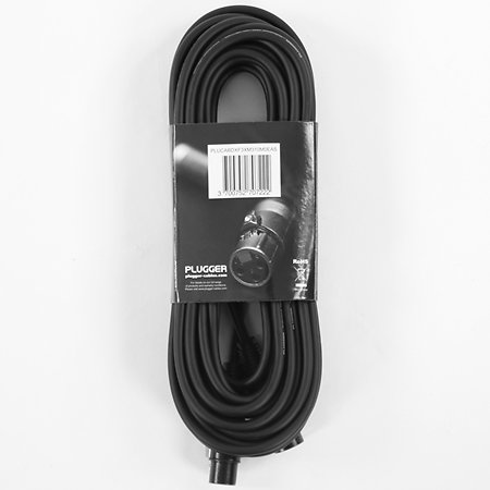 Câble DMX XLR Femelle 3b - XLR Mâle 3b 10m Easy Plugger