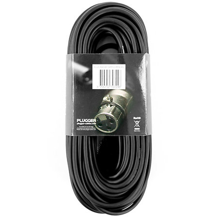 Câble DMX XLR Femelle 3b - XLR Mâle 3b 20m Easy Plugger