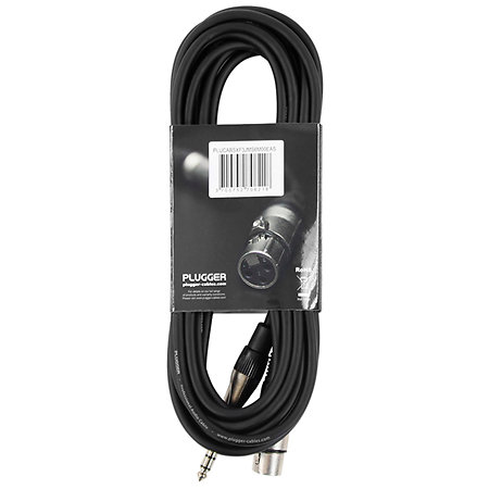 Câble XLR femelle - Jack mâle stéréo 6m Easy Plugger