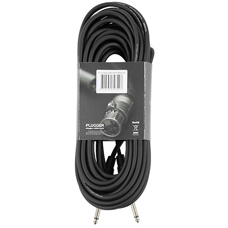Câble Jack Mâle Mono - Jack Mâle Mono 15m Easy Plugger