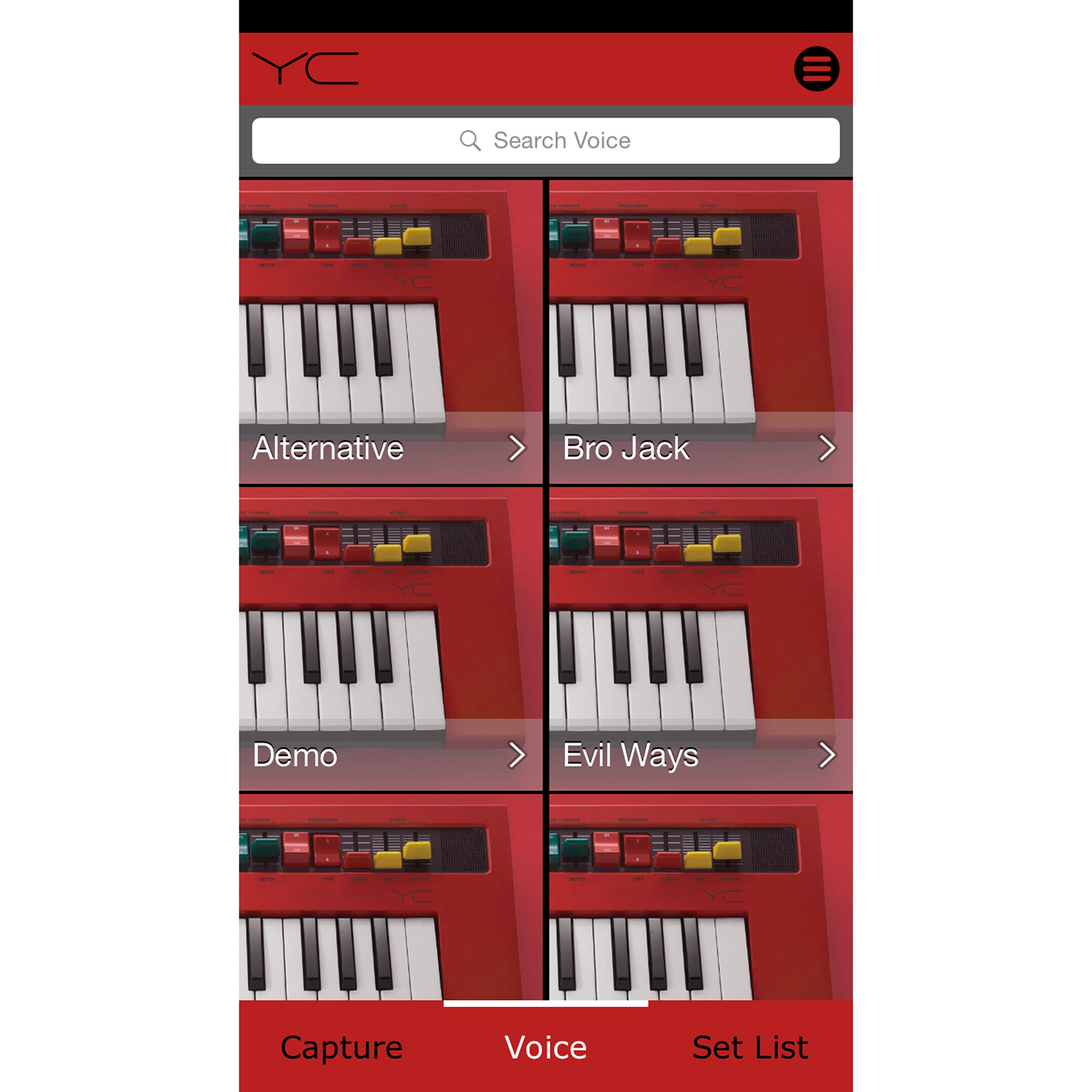 Yamaha reface YC