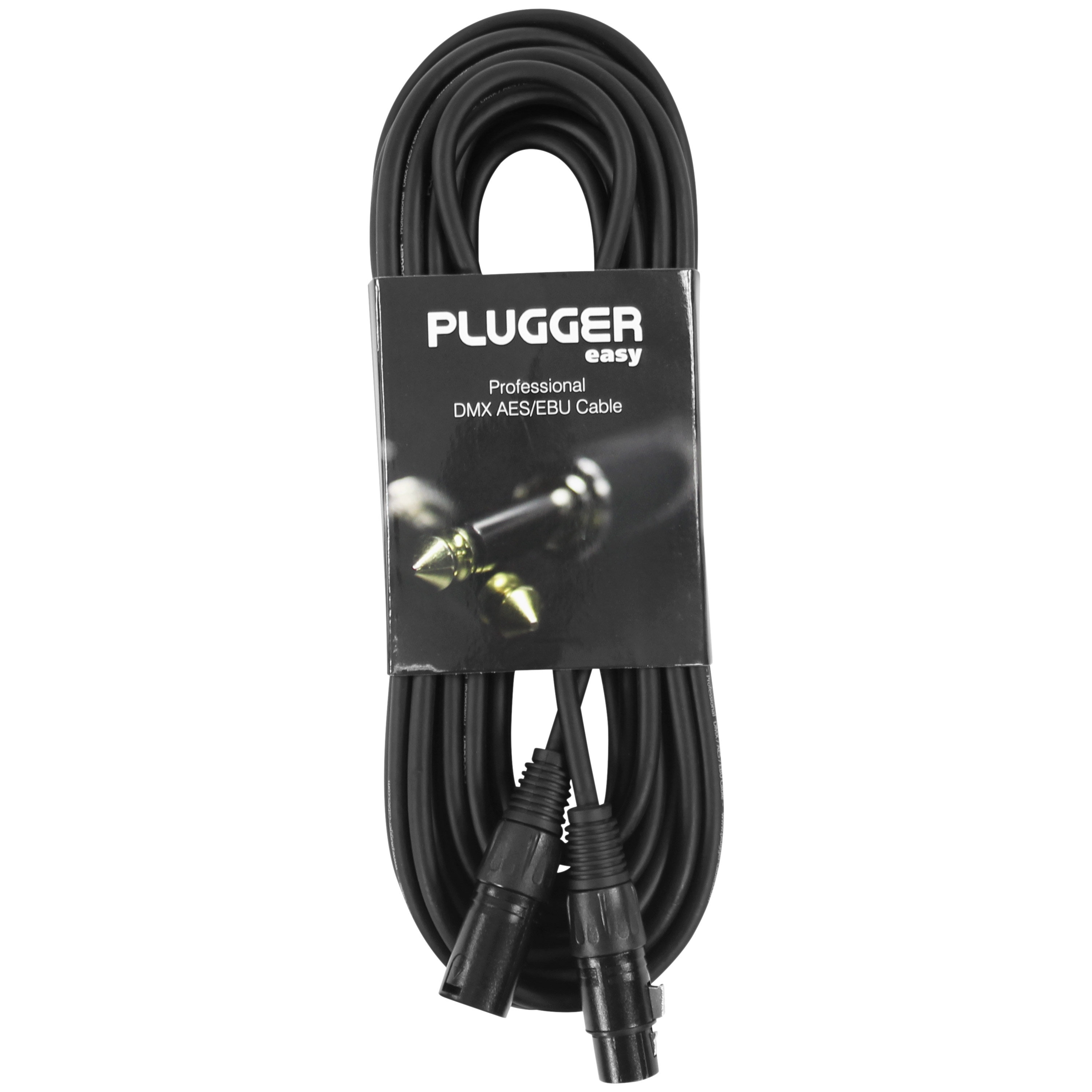 Plugger Câble DMX XLR Femelle 3b - XLR Mâle 3b 10m Easy