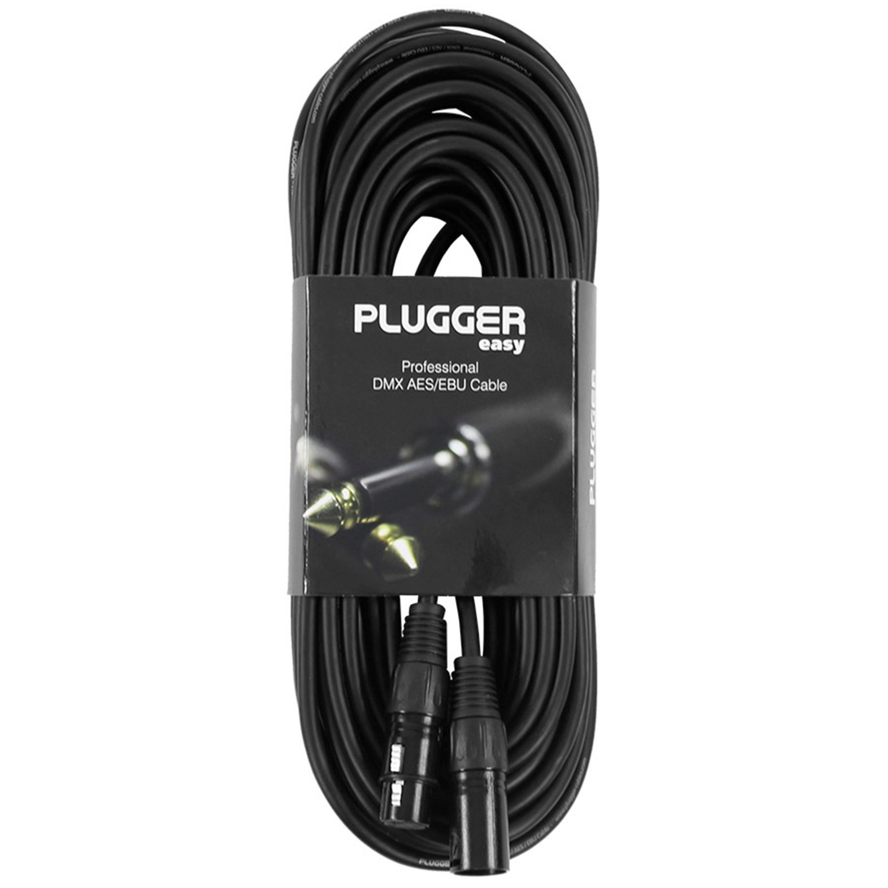 Plugger Câble DMX XLR Femelle 3b - XLR Mâle 3b 15m Easy