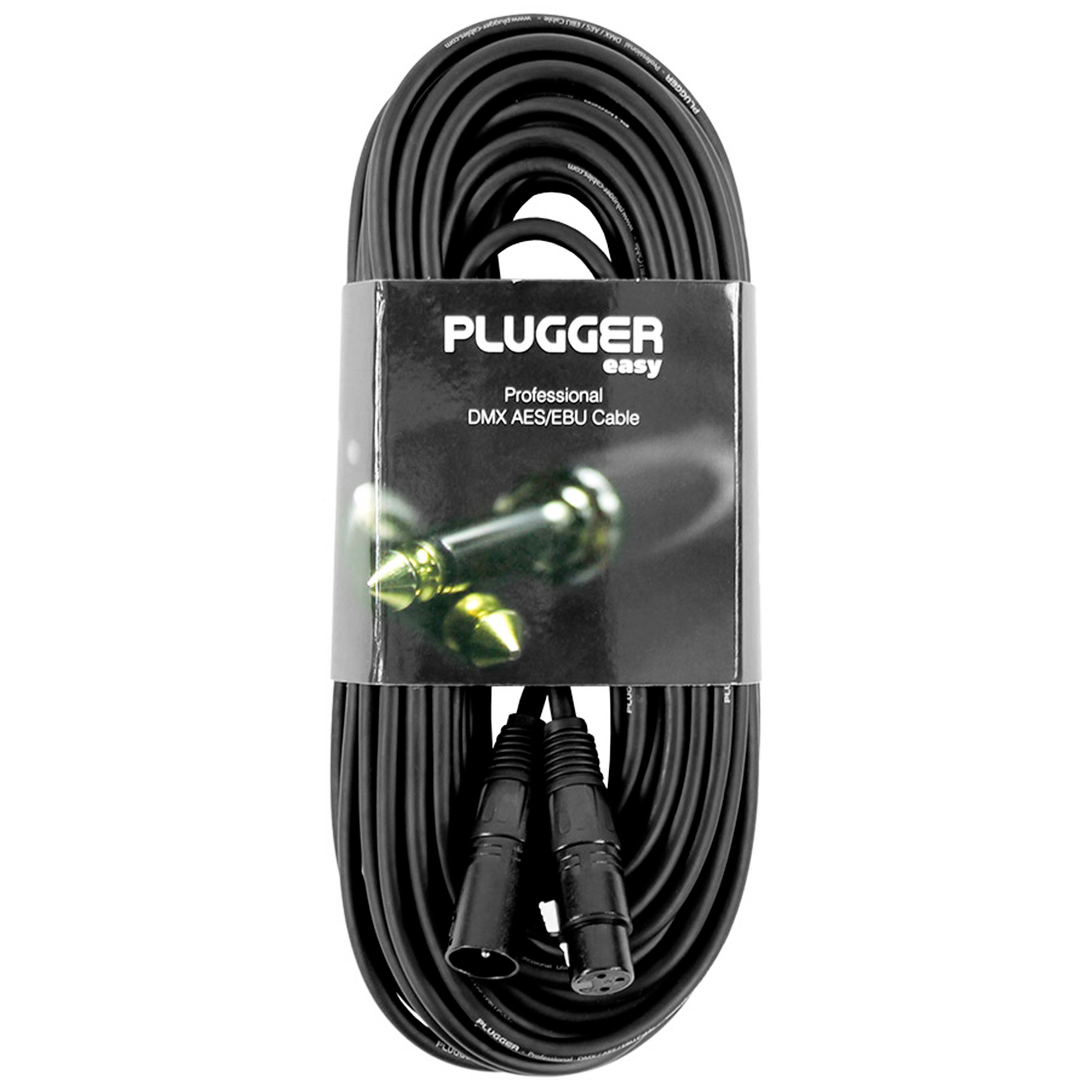 Plugger Câble DMX XLR Femelle 3b - XLR Mâle 3b 20m Easy
