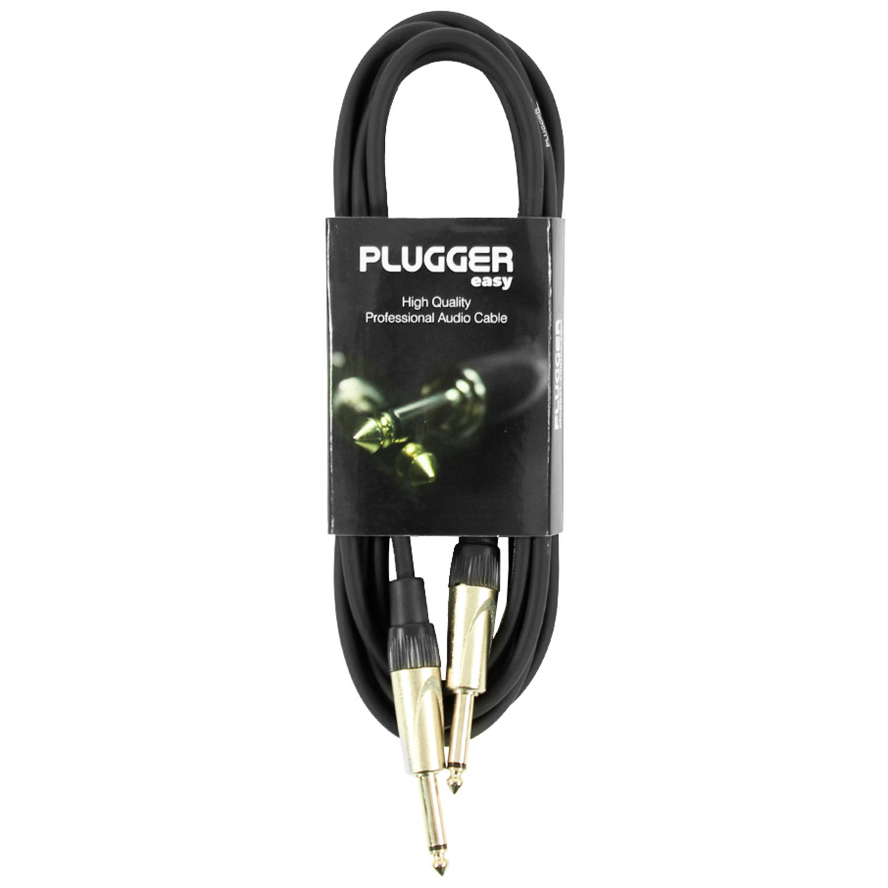 Plugger Câble Jack Mâle Mono - Jack Mâle Mono 3m Easy
