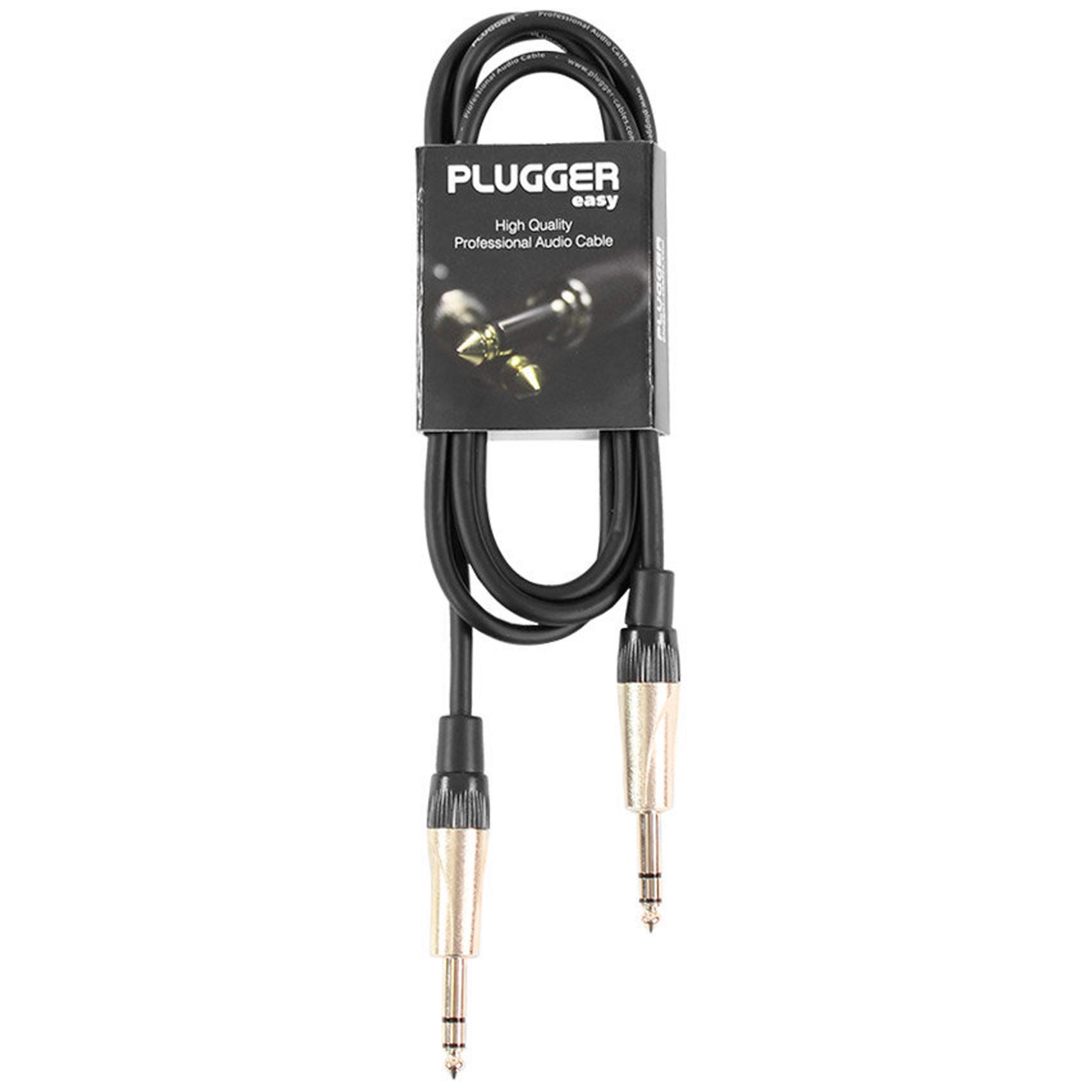 Plugger Câble Jack Mâle Stéréo - Jack Mâle Stéréo 1.50m Easy
