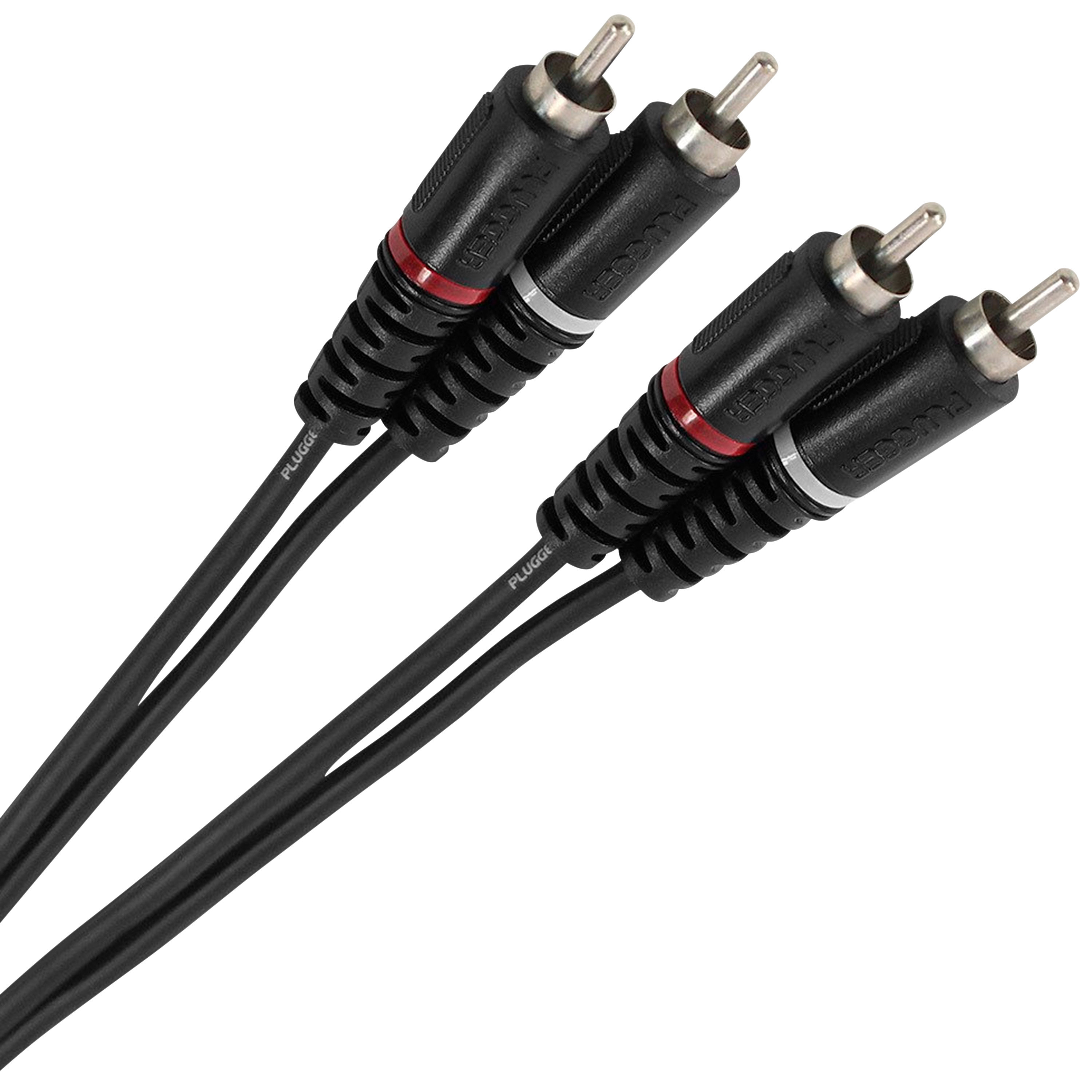 Plugger Câble Bretelle RCA Mâle - RCA Mâle 0.60m Easy