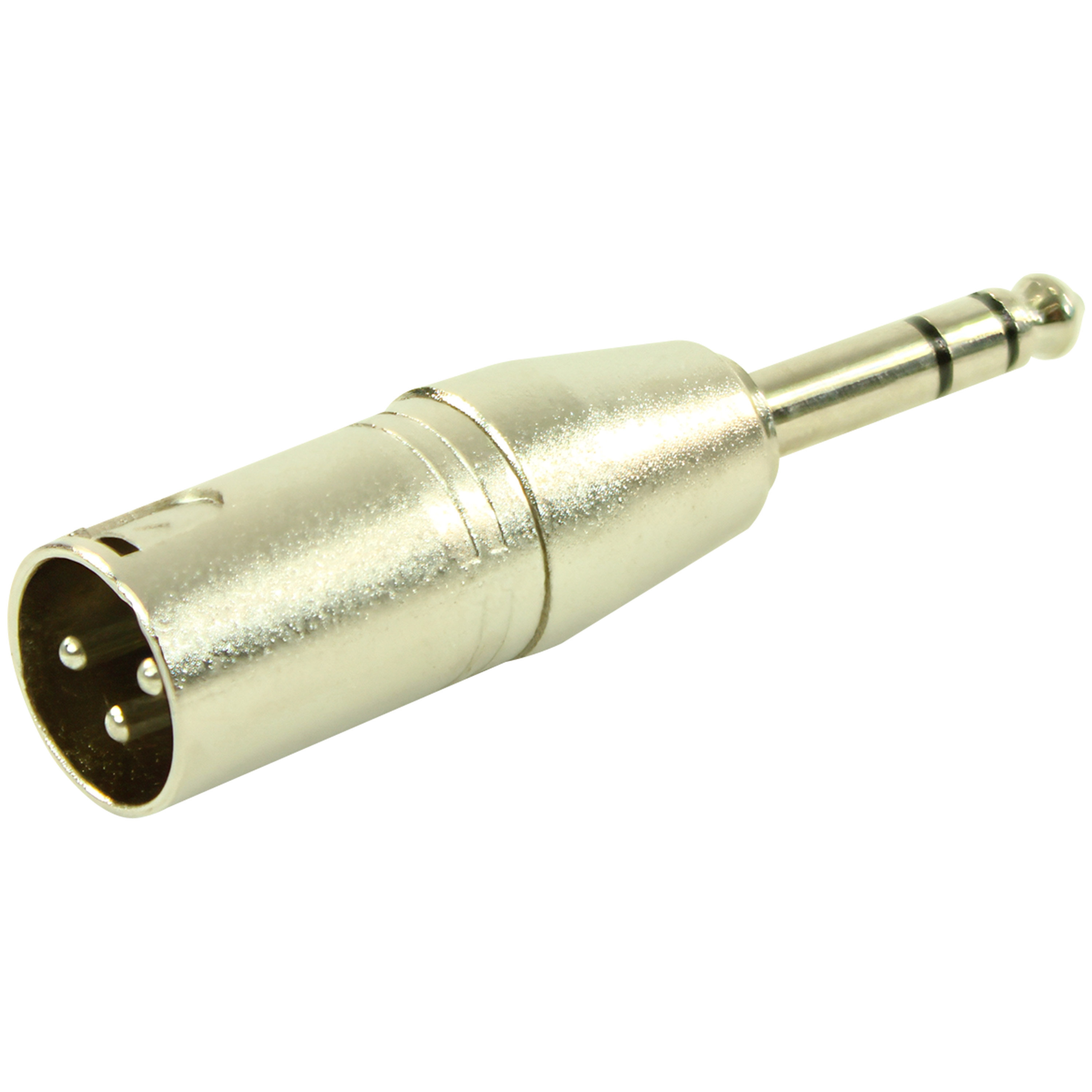 Plugger Adaptateur XLR Mâle 3b - Jack Mâle Stéréo Easy