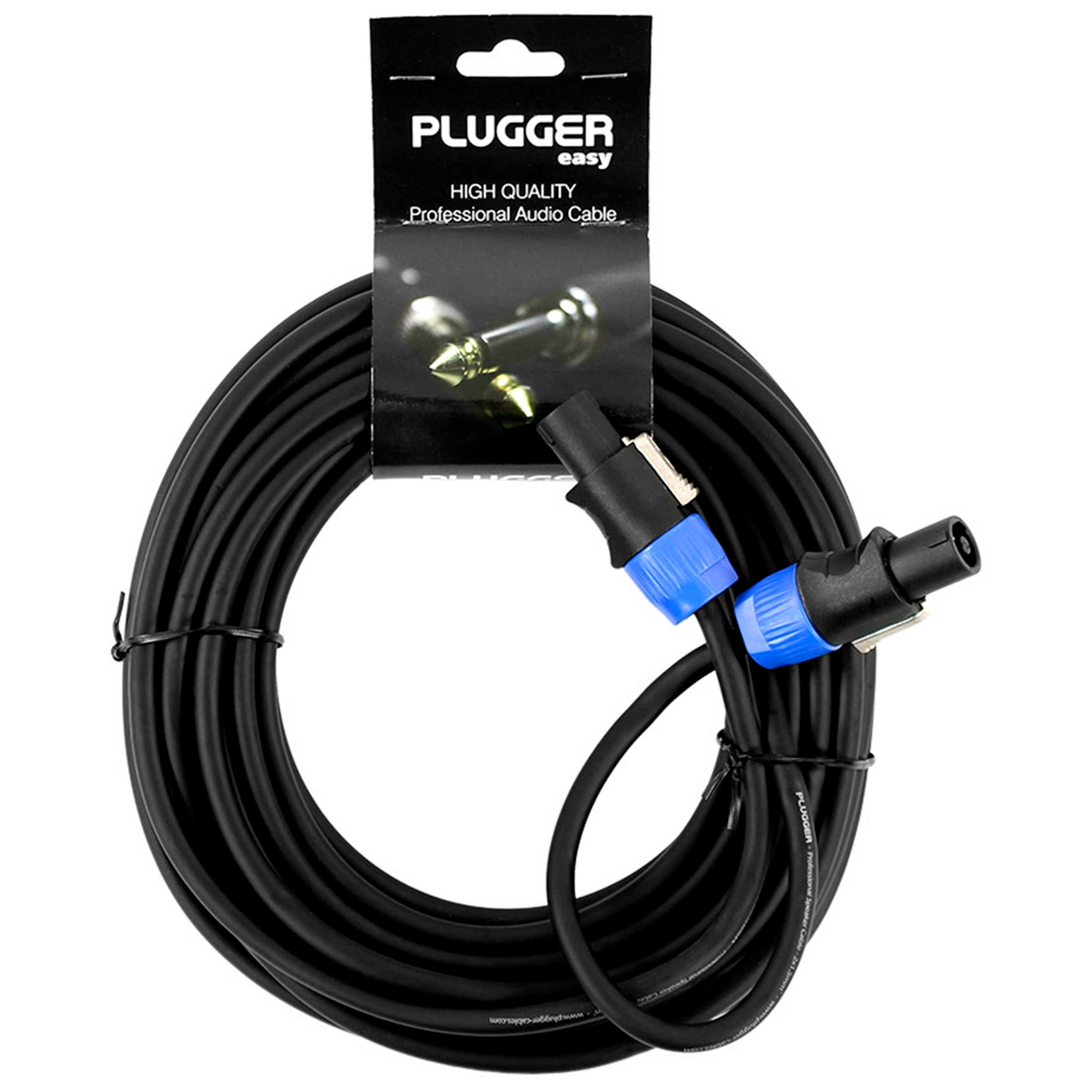 Plugger Câble HP 2 x 1.5mm² Speakon Mâle - Speakon Mâle 10m Easy