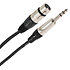 Câble XLR femelle - Jack mâle stéréo 6m Easy Plugger