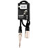 Câble XLR mâle 3b - Jack mâle stéréo 0,6m Easy Plugger