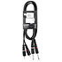 Câble Bretelle RCA Mâle - Jack Mâle Mono 1.50m Easy Plugger