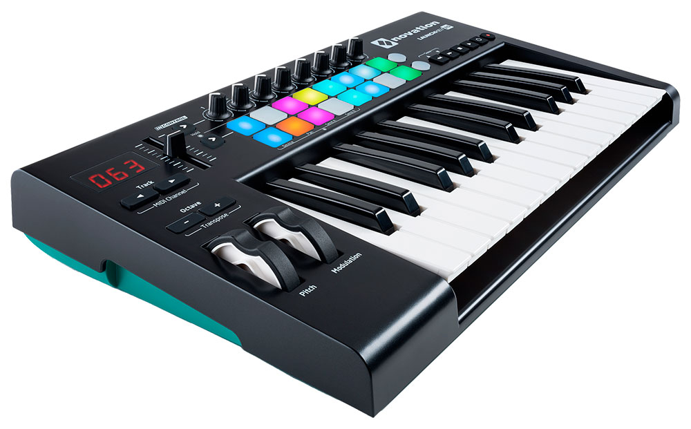 Миди клавиатура novation launchkey 25 mk2 обзор