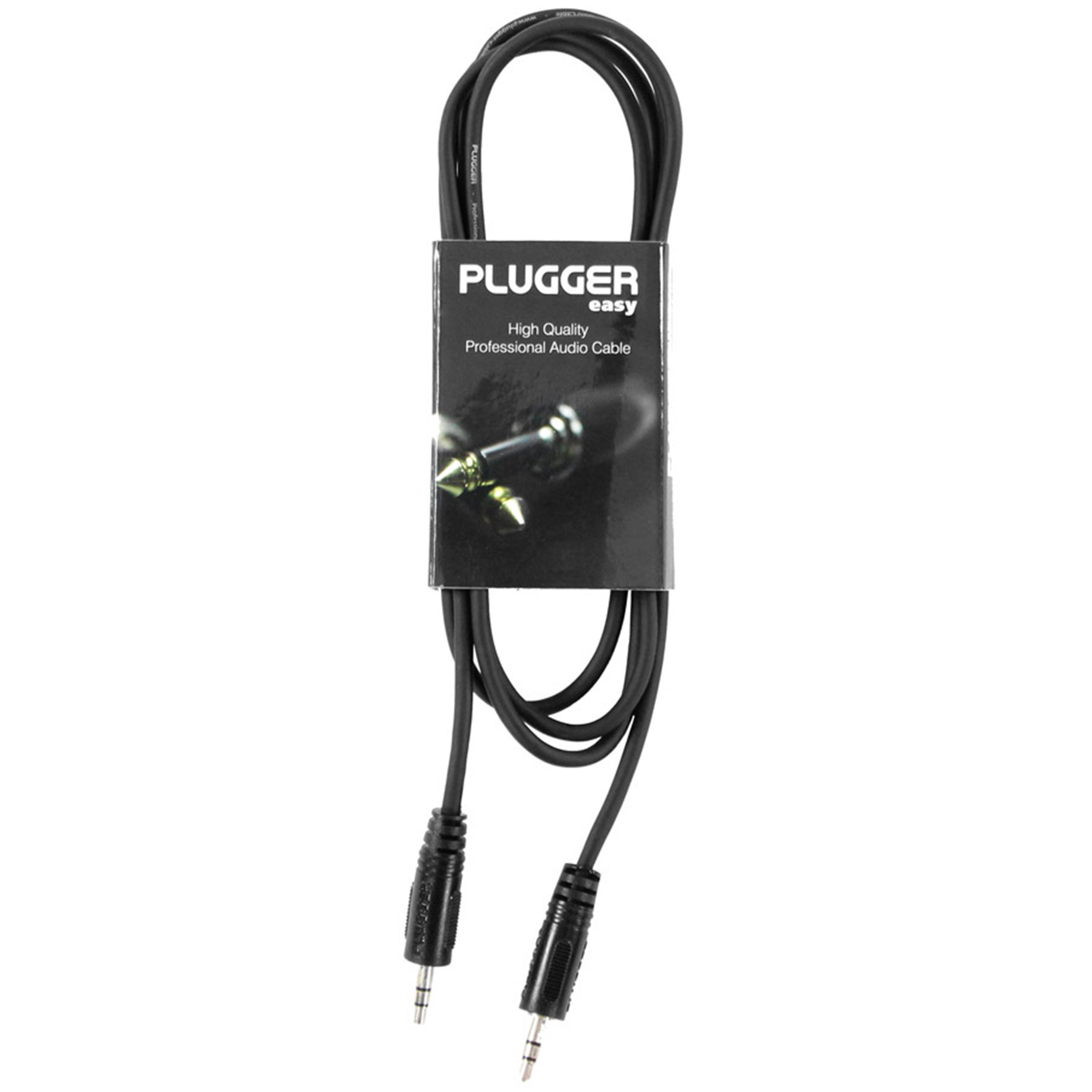 Plugger Câble Mini Jack Mâle Stéréo - Mini Jack Mâle Stéréo 1.50m Easy