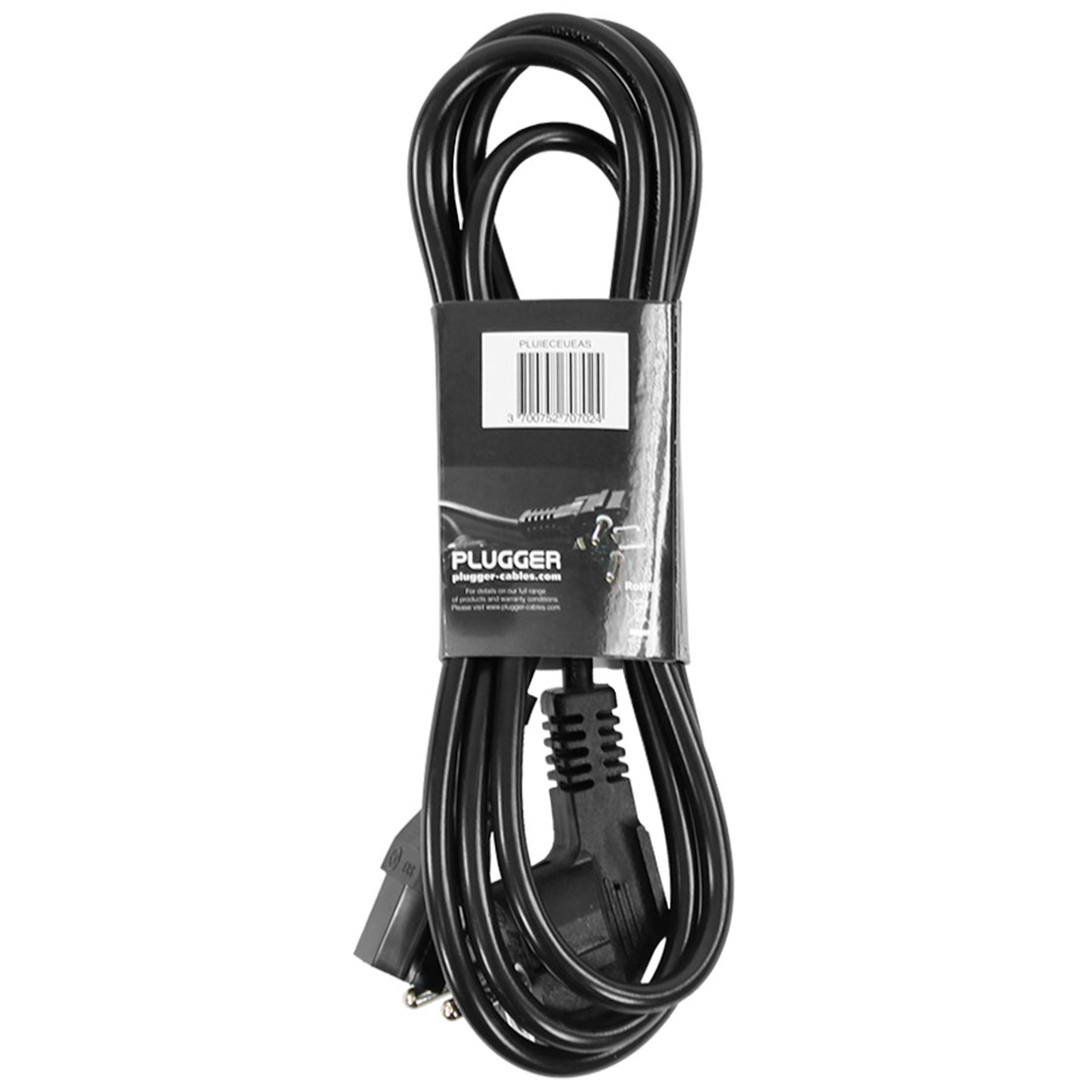 Plugger Câble IEC Europe 0.75mm² 1.80m Easy