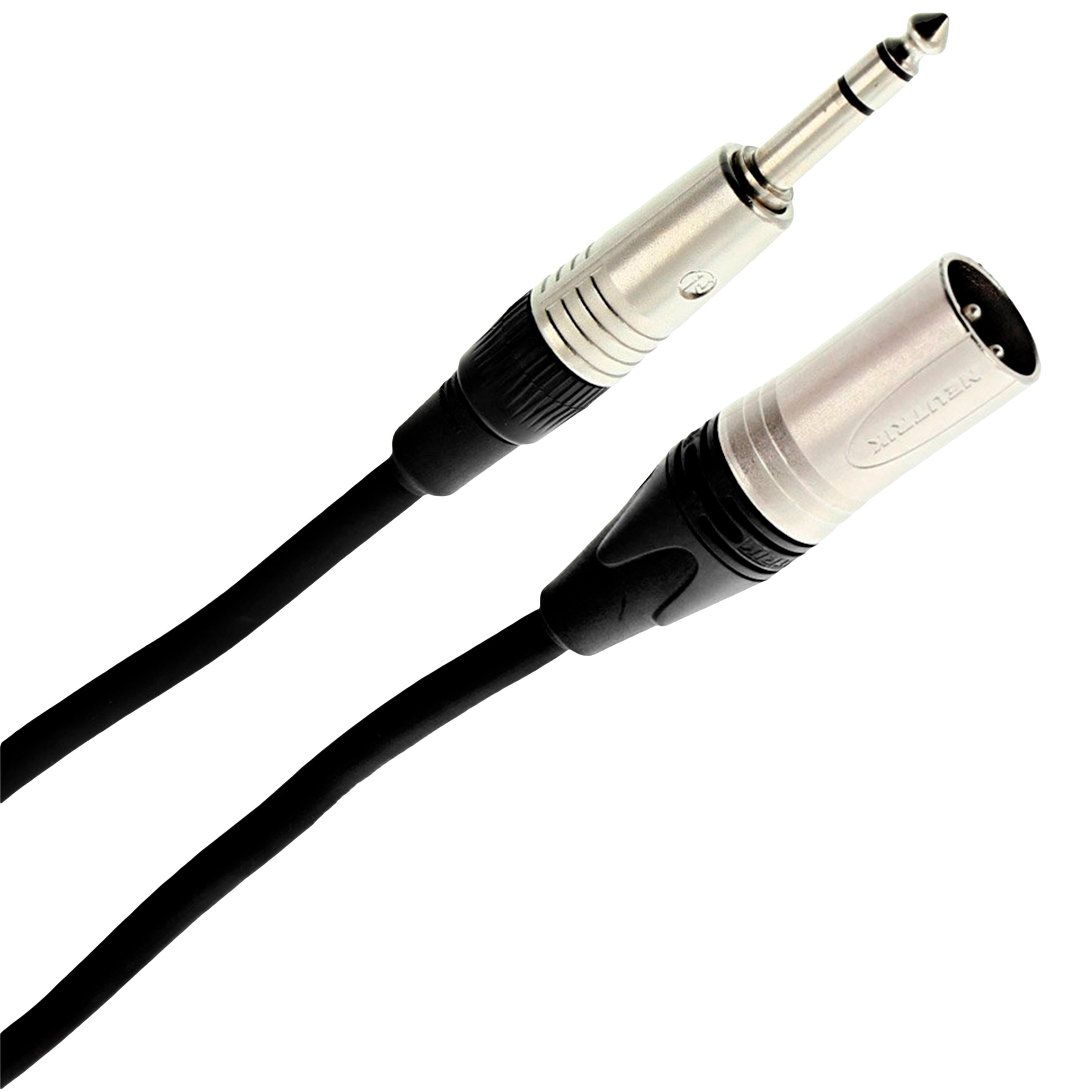 Plugger Câble XLR mâle 3b - Jack mâle stéréo 3m Elite