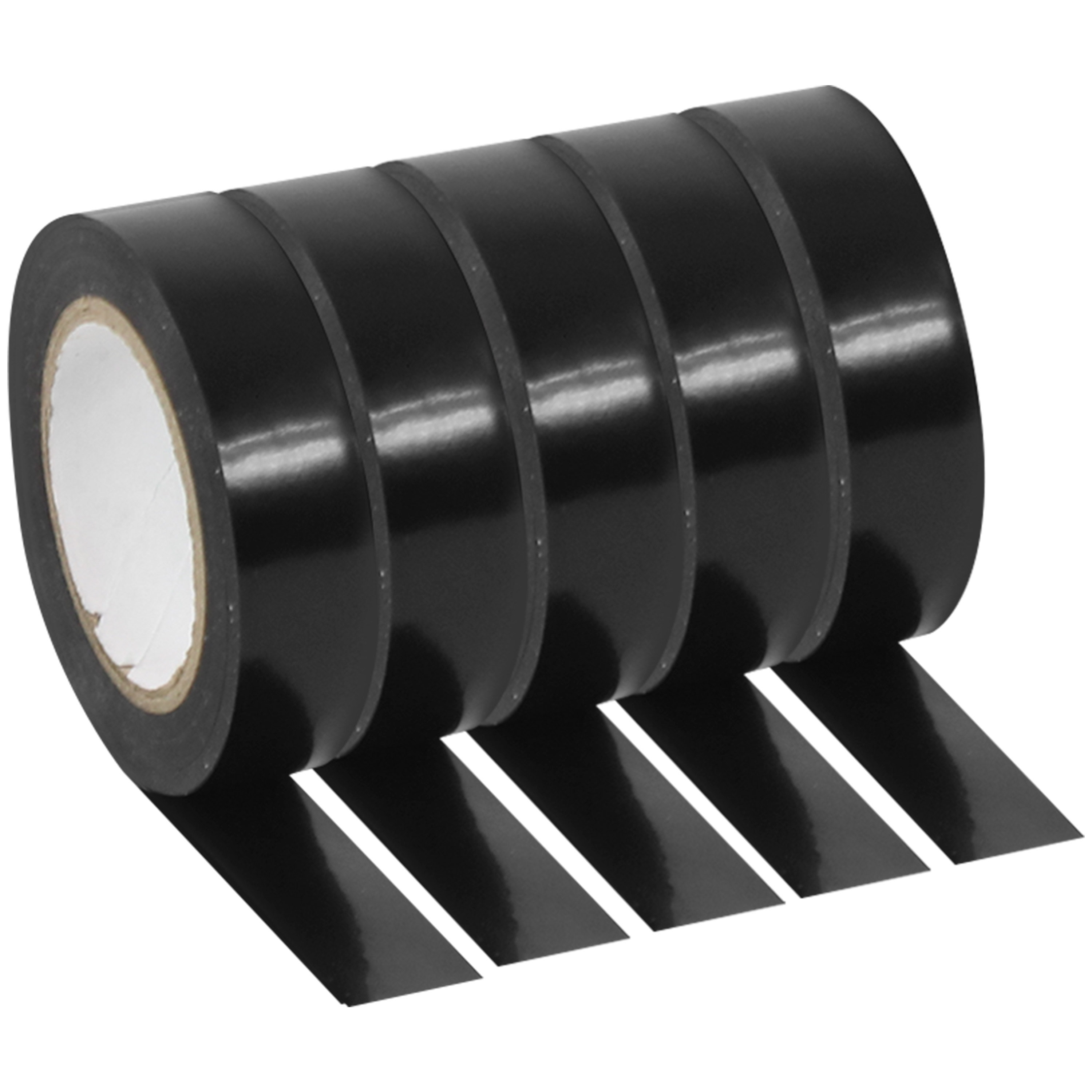Plugger PVC Tape Black Pack 5x 10 mètres