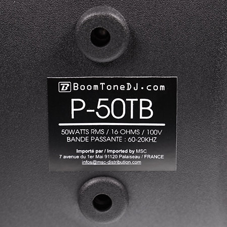 P50TB (Paire) BoomTone DJ