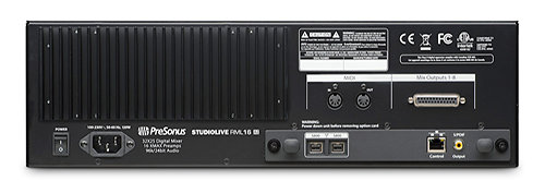 StudioLive RML16AI Presonus