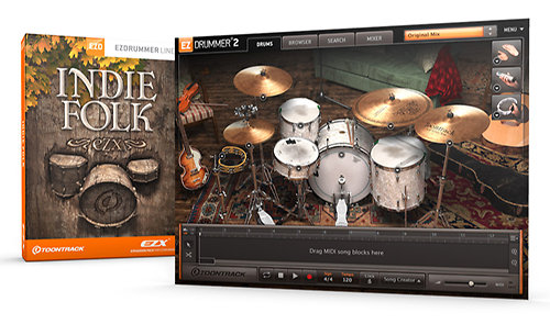 Toontrack Indie Folk EZX
