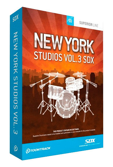 New York Studios Vol.3 SDX Toontrack