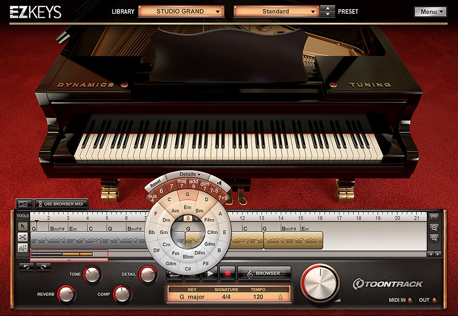 Studio Grand EKX Toontrack
